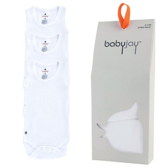 Baby Jay Sleeveless Round Neck Bodysuit