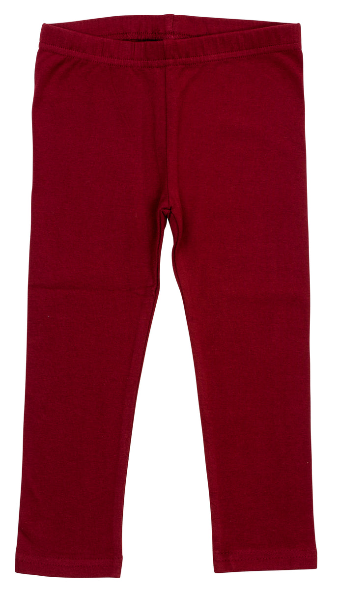 Fitted Pomegrante Long Leggings