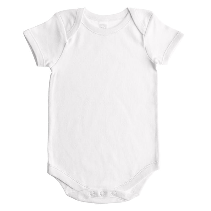 Short Sleeve Envelope Neck Bodysuit - 3 Pack